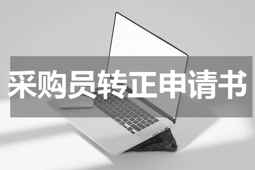 采购员转正申请书