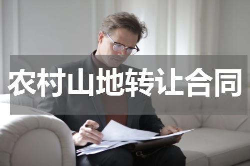 农村山地转让合同