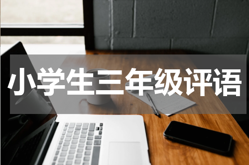 小学生三年级评语