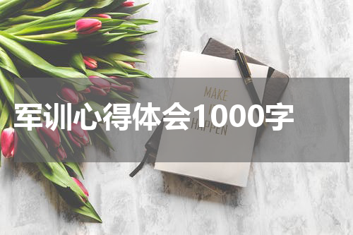 军训心得体会1000字