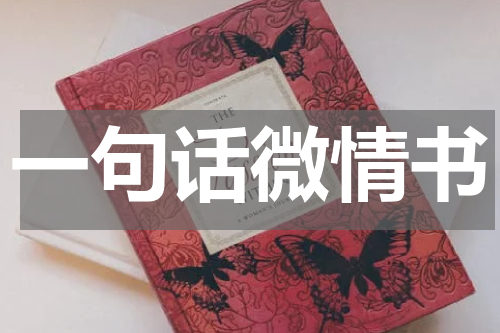 一句话微情书