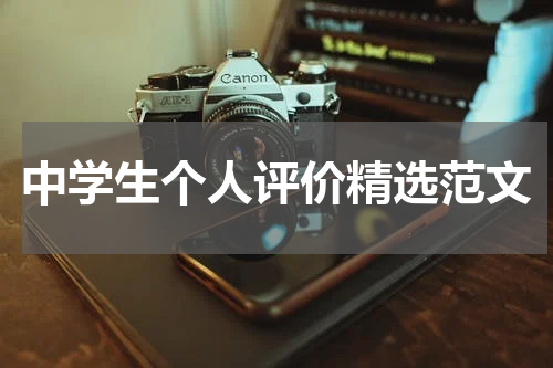 中学生个人评价精选范文