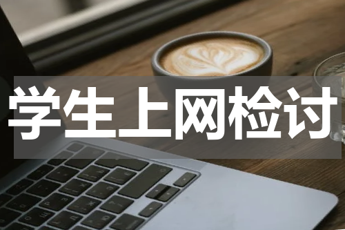 学生上网检讨