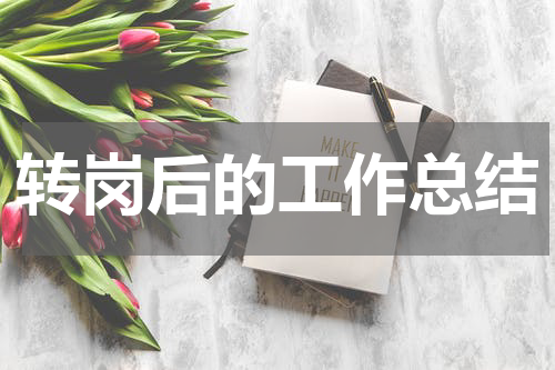 转岗后的工作总结