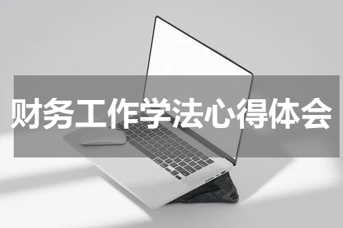财务工作学法心得体会