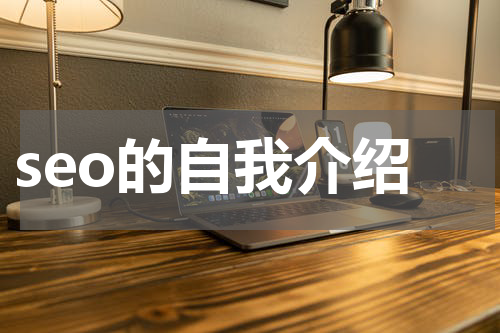 seo的自我介绍