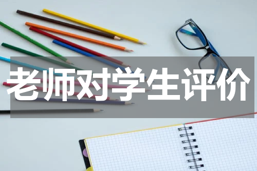 老师对学生评价