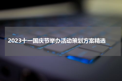 2023十一国庆节举办活动策划方案精选