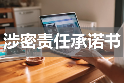 涉密责任承诺书