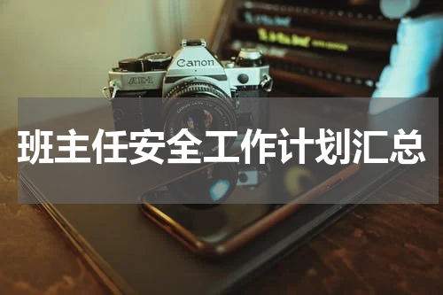 班主任安全工作计划汇总