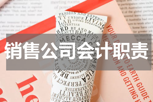 销售公司会计职责