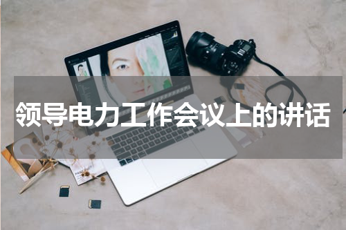 领导电力工作会议上的讲话