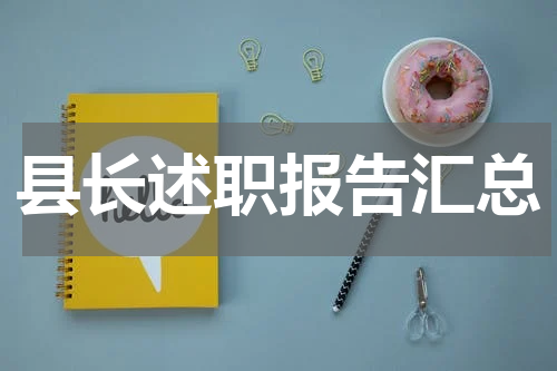 县长述职报告汇总