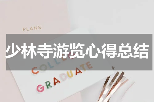 少林寺游览心得总结