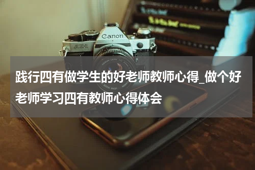 践行四有做学生的好老师教师心得_做个好老师学习四有教师心得体会