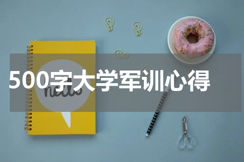 500字大学军训心得