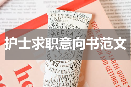 护士求职意向书范文