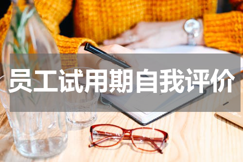 员工试用期自我评价