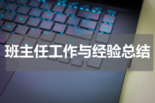 班主任工作与经验总结