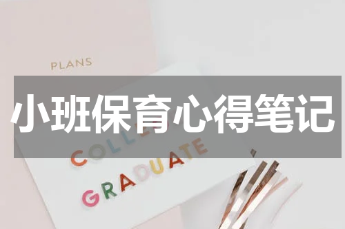 小班保育心得笔记
