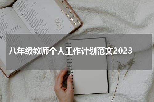 八年级教师个人工作计划范文2023