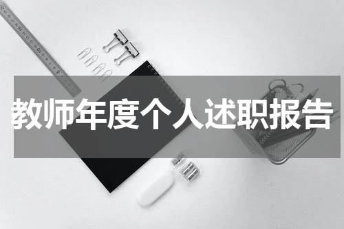 教师年度个人述职报告