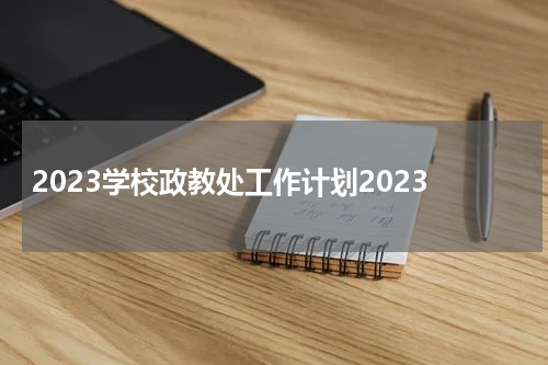 2023学校政教处工作计划2023