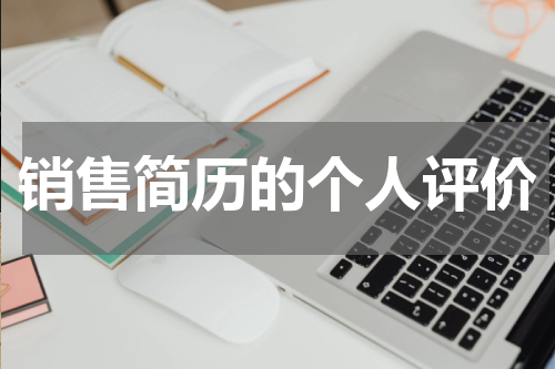 销售简历的个人评价