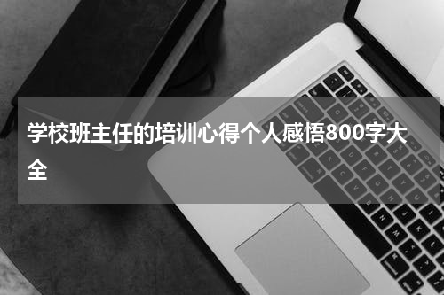 学校班主任的培训心得个人感悟800字大全