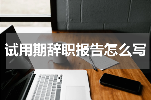 试用期辞职报告怎么写