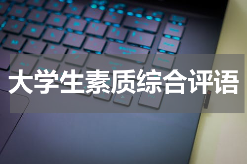 大学生素质综合评语