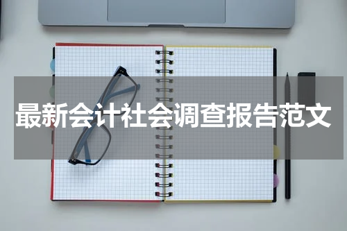 最新会计社会调查报告范文