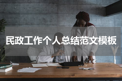 民政工作个人总结范文模板