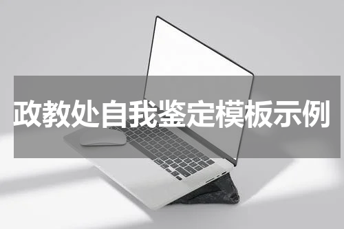 政教处自我鉴定模板示例