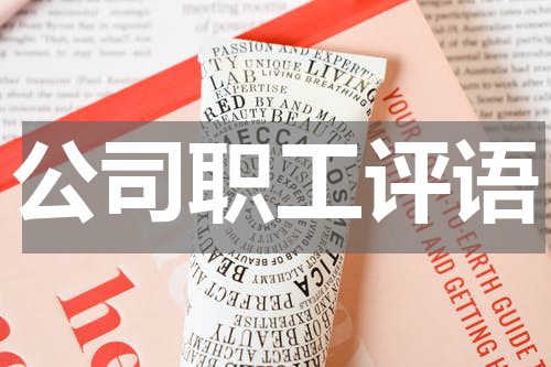 公司职工评语