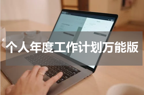 个人年度工作计划万能版
