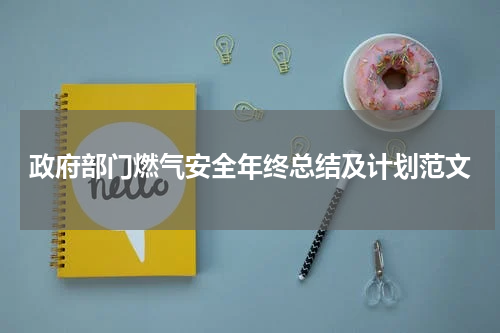 政府部门燃气安全年终总结及计划范文
