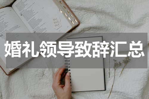 婚礼领导致辞汇总