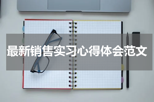最新销售实习心得体会范文