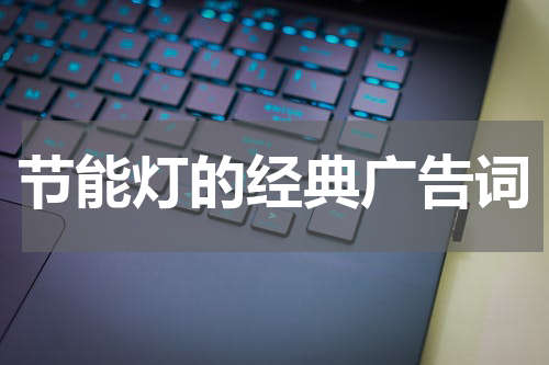 节能灯的经典广告词