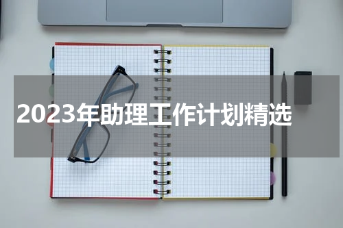 2023年助理工作计划精选