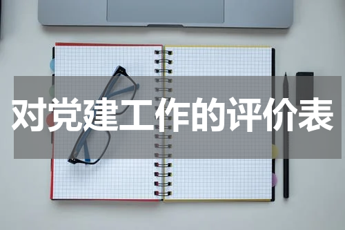 对党建工作的评价表