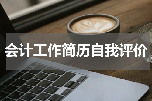 会计工作简历自我评价