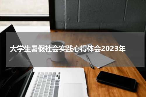 大学生暑假社会实践心得体会2023年