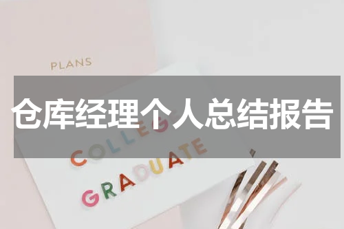 仓库经理个人总结报告
