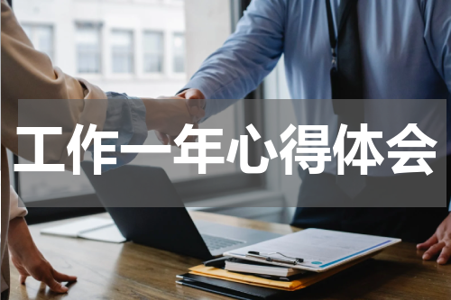 工作一年心得体会