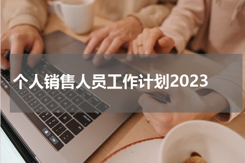 个人销售人员工作计划2023