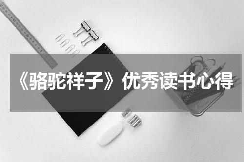 《骆驼祥子》优秀读书心得