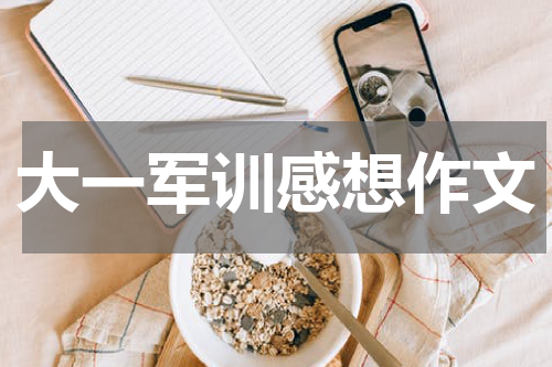 大一军训感想作文