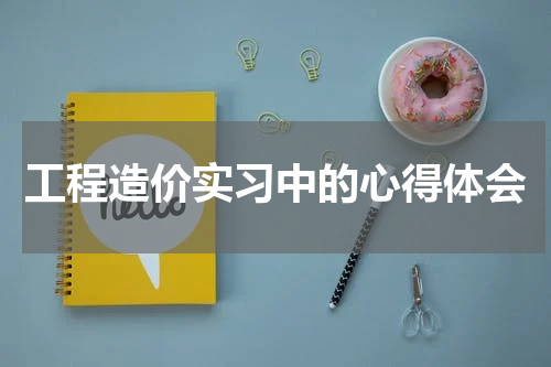 工程造价实习中的心得体会